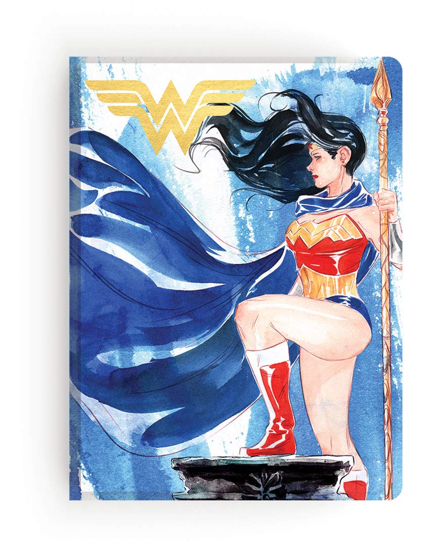 Paper House Productions JL-3005E DC Comics Wonder Woman Softcover Journal Lined Notebook, Diary
