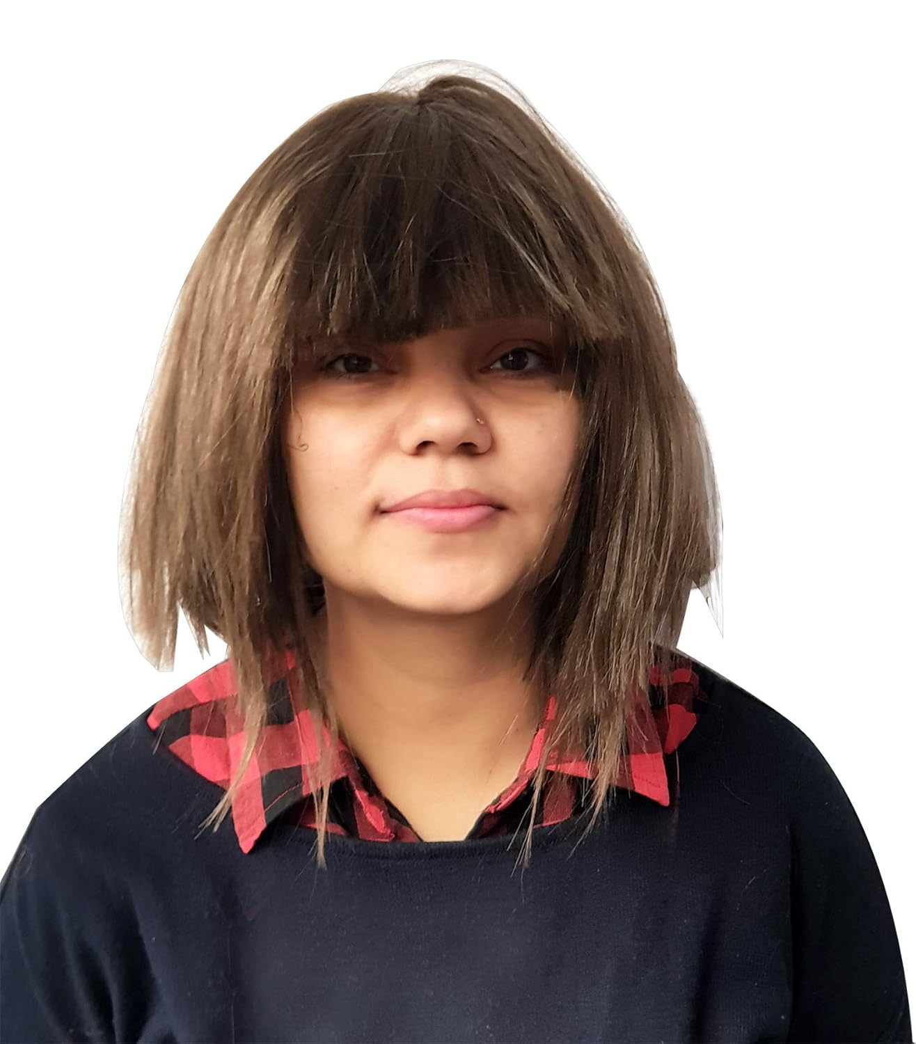 Buy Kitschylane Short Bob Hair Wig For Women Funky Look Holi And