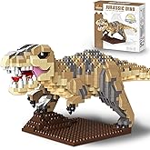 IBLOTIME Tynosaurus Dinosaur Building Bricks Set, 870 PCS Micro Dinosaur Model Kit with Clear Instructions, Creative Construction Experience and Display Idea, Birthday