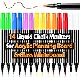 OORAII Liquid Chalk Markers for Acrylic Fridge Calendar Planning Board Clear Glass Dry Erase Board Refrigerator Whiteboard fo