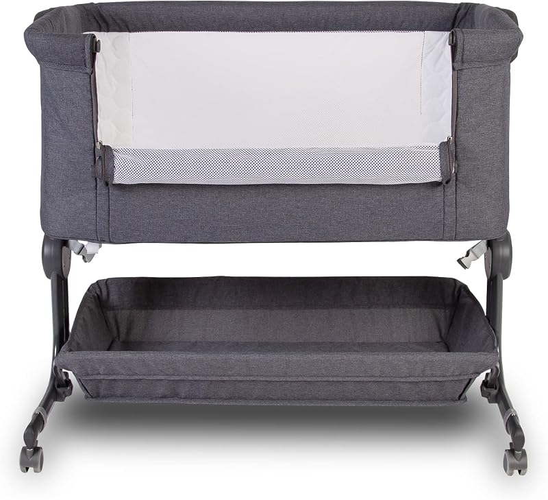 Red Kite COZY SLEEP Bedside Crib Co-Sleeper with Adjustable Height Incline