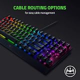 Razer BlackWidow V3 Tenkeyless Yellow Switch Compact Mechanical Keyboard US view 6