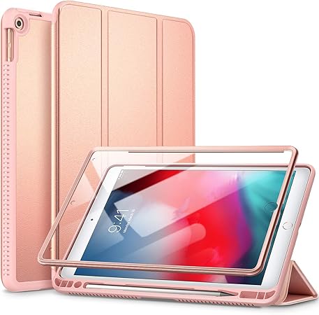 Amazon Com Suritch Case For Ipad Air 3 2019 Ipad Pro 10 5 2017 Built In Screen Protector Auto Sleep Wake Pencil Holder Lightweight Leather Case Flip Cover With Stand For Ipad Air 3 Ipad Pro 10 5 Rose Gold