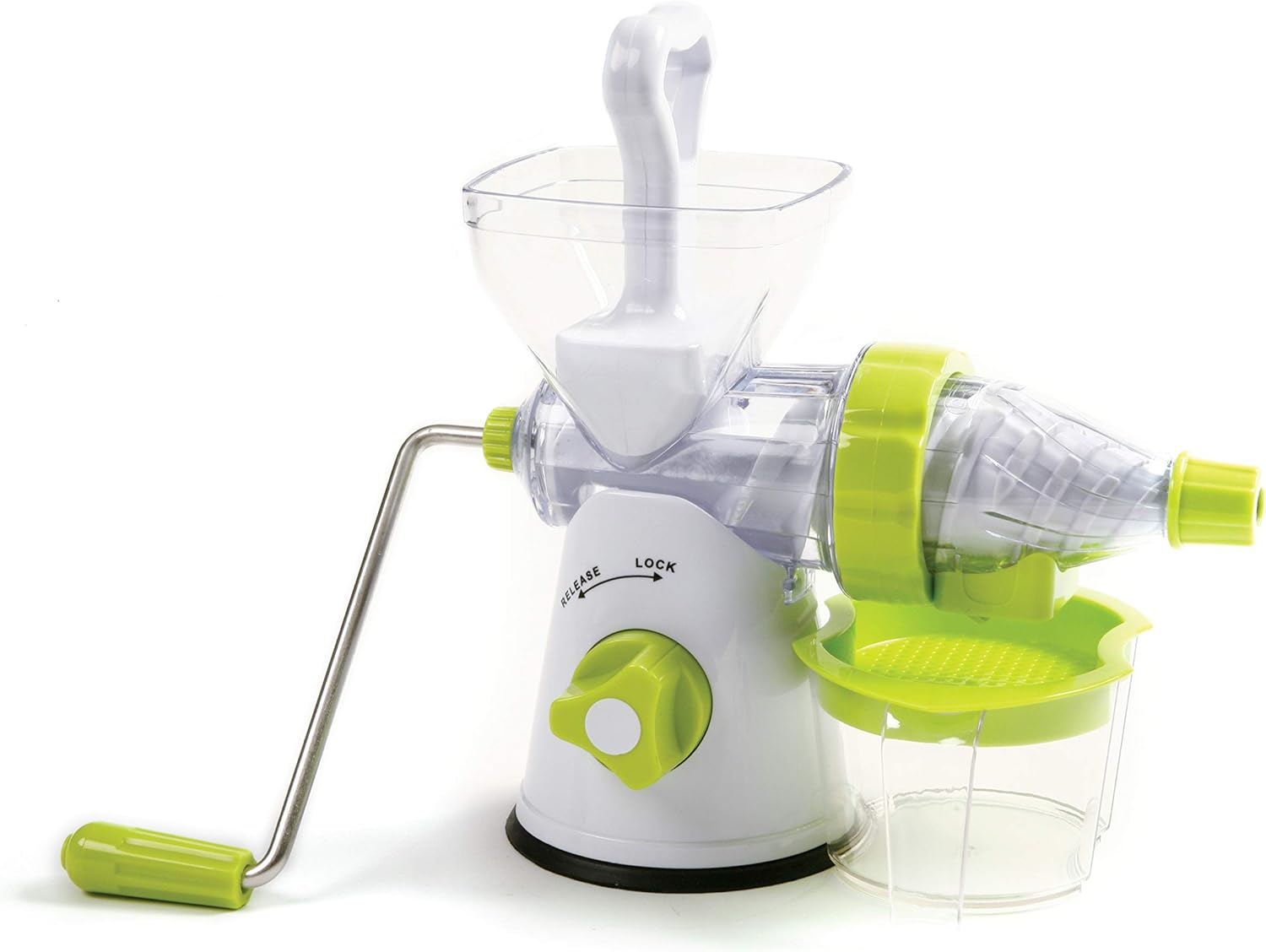 Norpro 5019 Manual Hand Crank Fruit Vegetable Wheat Grass Juicer w