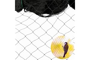 NOA STORE Nylon Mesh Anti Bird Netting [25 X 50] ft for Fruit Trees Used as Chicken Netting, Garden Netting, Plant Netting, Tree Protectors, Aviary Netting and Poultry Netting