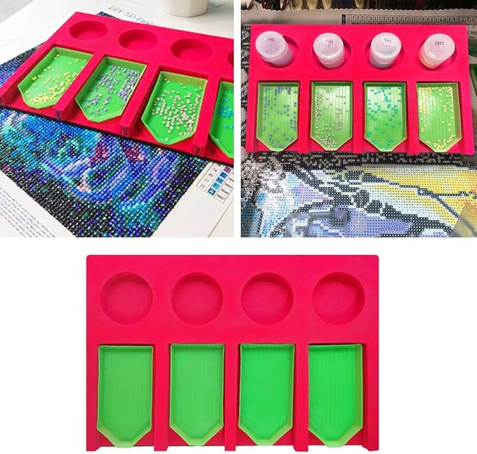 Diamond Painting Drill Tray Organizer, Indispensable Tools MultiBoat