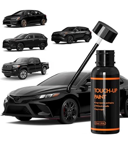 American Touch Up Paint Exact Match Compatible With Toyota Heritage Blue 8X0 - Paint Pen Brush, Primer/Basecoat/Clearcoat