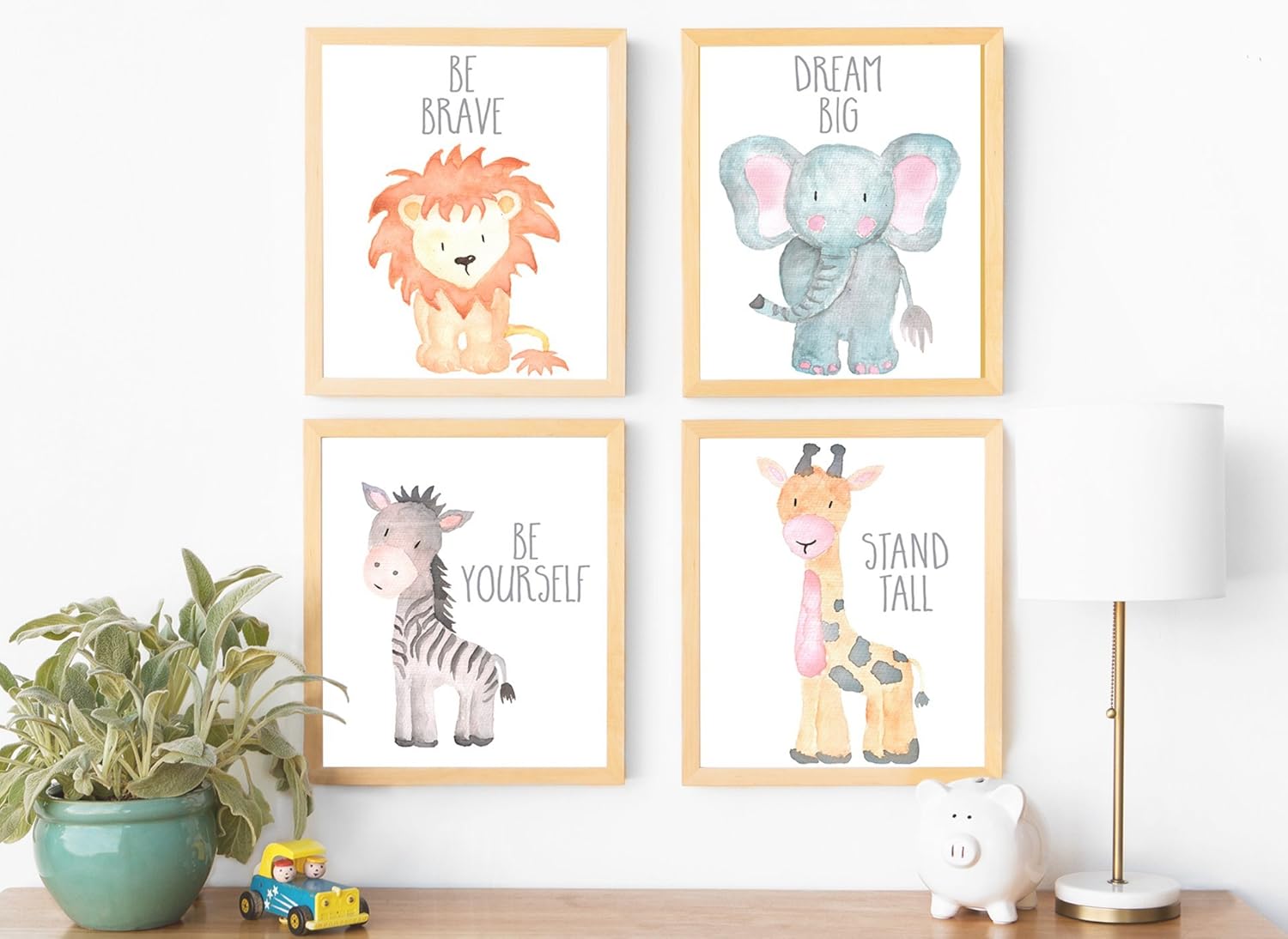 safari wall decor for nursery