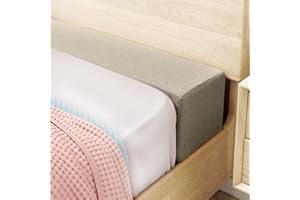 WUIOYNF Bed Gap Filler, Mattress Extender for Full/Twin/Queen/Cal King/King Bed, Headboard Pillow Between Headboard and Mattress or Wall, High-Density Sponge with Removable Cover(Beige-39 * 2 * 6in)