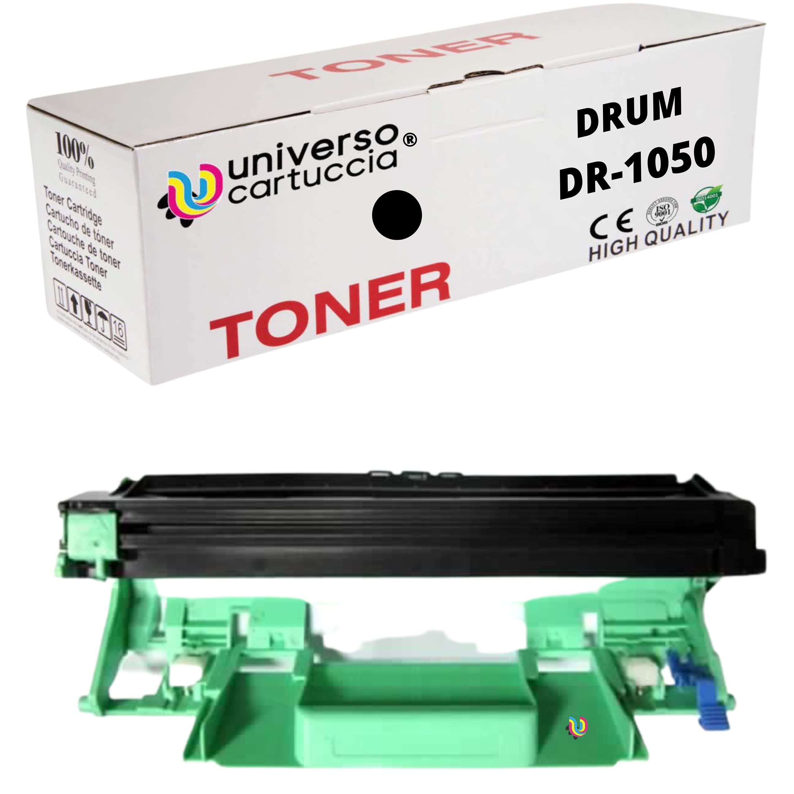 universo cartuccia® DR1050 1050 DRUM Drum Compatible with Brother DCP-1612W 1510 1512 1610W for MFC-1910W 1810 for HL-1210W 1212W 1110 1112 (1 DR1050)