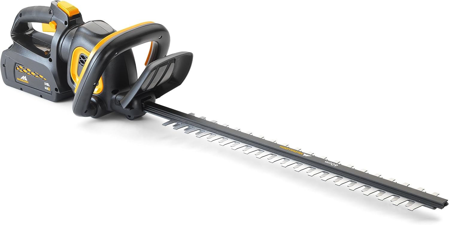 mcculloch 58v cordless hedge trimmer