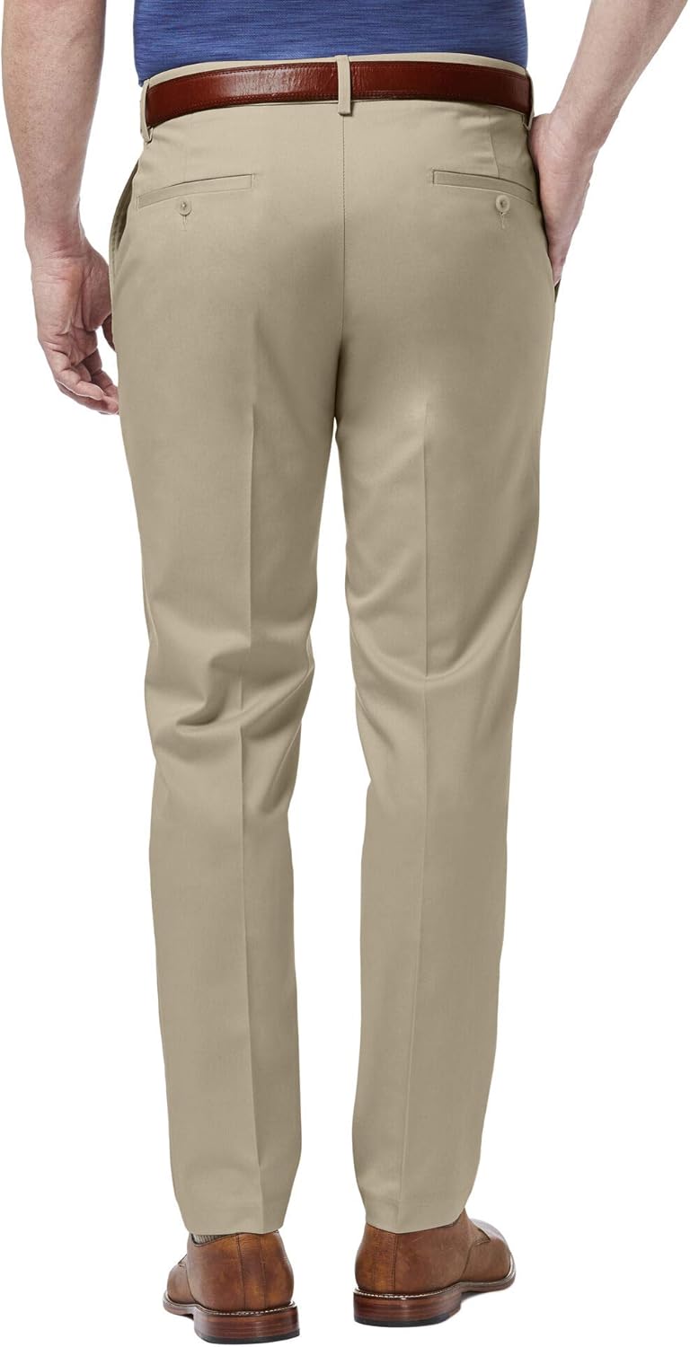 haggar premium no iron khaki slim fit