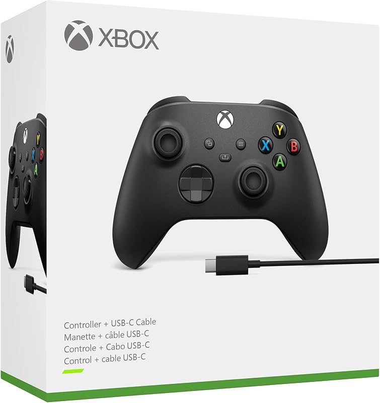 Wireless Controller - Carbon Black - cavo USB-C