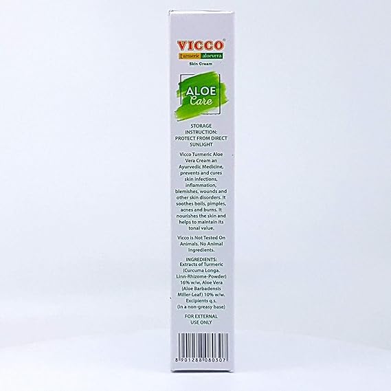 vicco aloe vera cream benefits