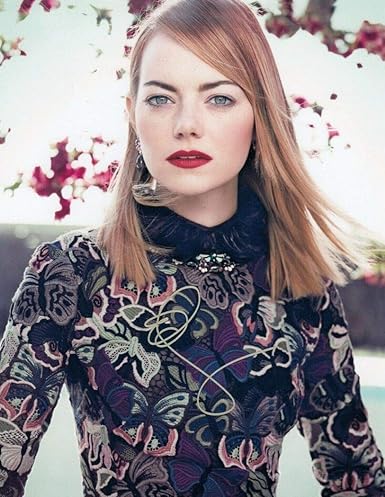 Amazon 直筆サイン エマ ストーン Emma Stone ゾンビランド ダブルタップ 19 女王陛下のお気に入り 18 マニアック 18 Tv バトルオブザセクシーズ 17 俺たちポップスター 16 ララランド 16 アロハ 15 教授のおかしな