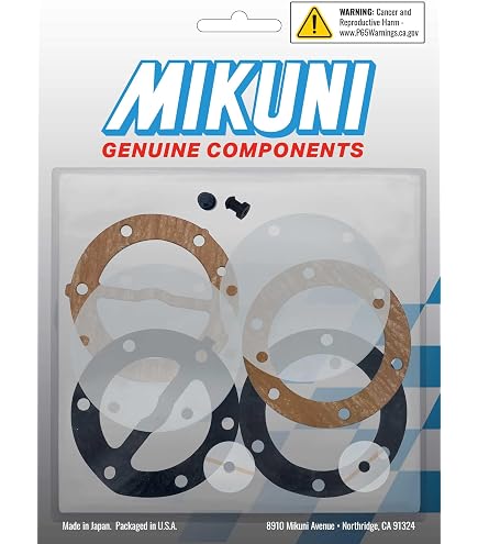 Amazon.com: Mikuni MK-DF52 Fuel Pump Rebuild Kit For Mikuni Round