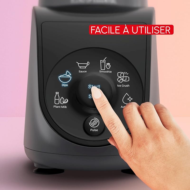 - Blend Up Essential Mini Blender - 800W - 2gourdes 400mL et 700mL