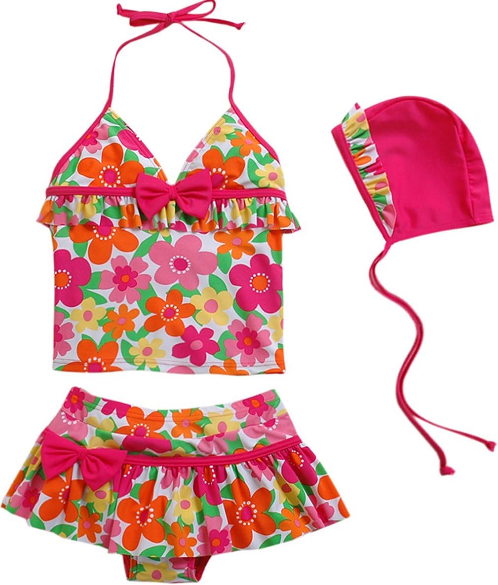 kswim-f1307 windykids Baby Girls Swimwear kids Swimsuit Bikini Size2Y-7Y
