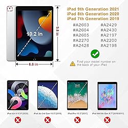 BMOUO iPad 9th/8th/7th Generation Case - iPad 10.2
