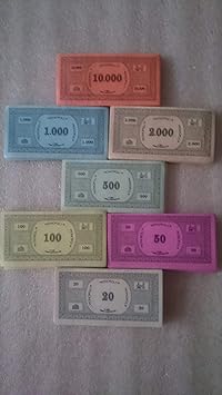 Hasbro 08010100 Monopoly Spielgeld Amazon De Spielzeug