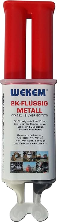 WEKEM WS 362 Flüssigmetall / Doppelspritze 25 ml
