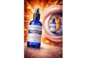 Argent Colloïdal 30 PPM 118ml – Solution Liquide – Usage Externe Seulement pour animaux et etre humain souin corporelle – Vap