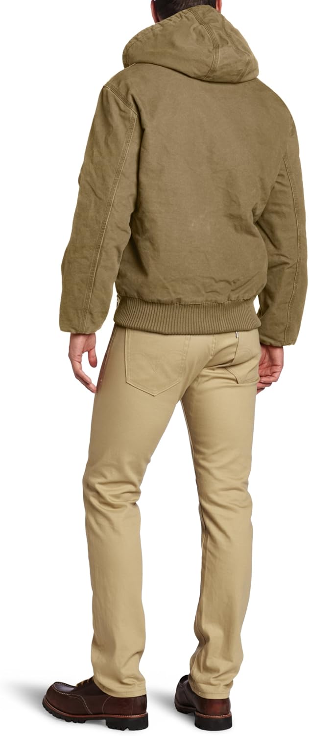 quilt flannel lined sandstone active jacket