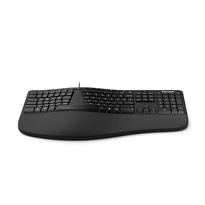 Buy Microsoft Ergonomic Keyboard Lxm Black Online In Italy B07y414qxj