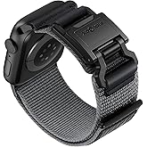 Bandletic Compatible with Apple Watch Band Men, Adjustable Stretchy Nylon Sport Loop Bands with Magnetic Fidlock Hook Buckle for iWatch Ultra 3/2/1 49mm, Series 11/10 46mm, 9/8/7 45mm, SE/6/5/4 44mm