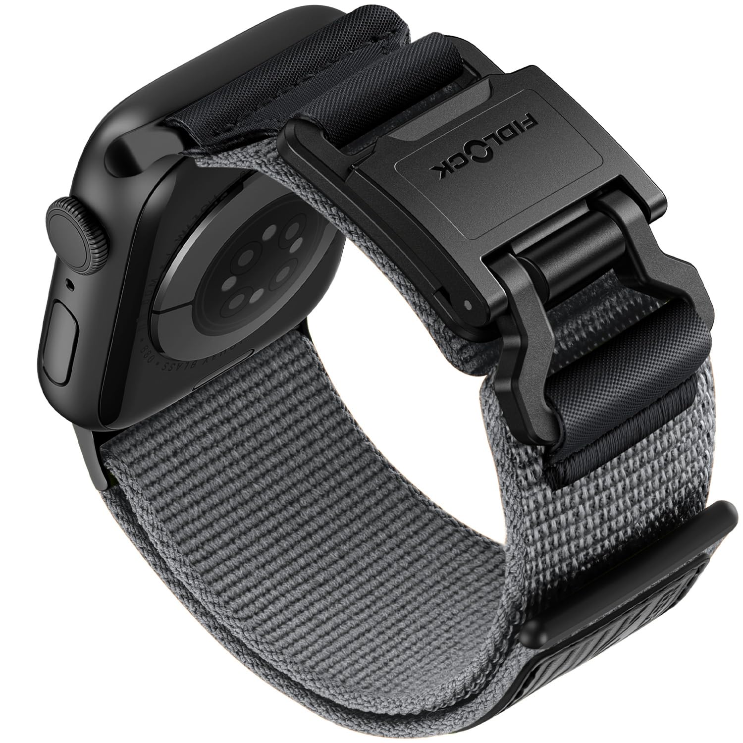 Bandletic Compatible with Apple Watch Series 11 Bands for Men, Adjustable Nylon Sport Strap with Magnetic Fidlock Hook Buckle for iWatch Ultra 3/2/1 49mm, Series 11/10 46mm, 9/8/7 45mm, SE/6/5/4 44mm
