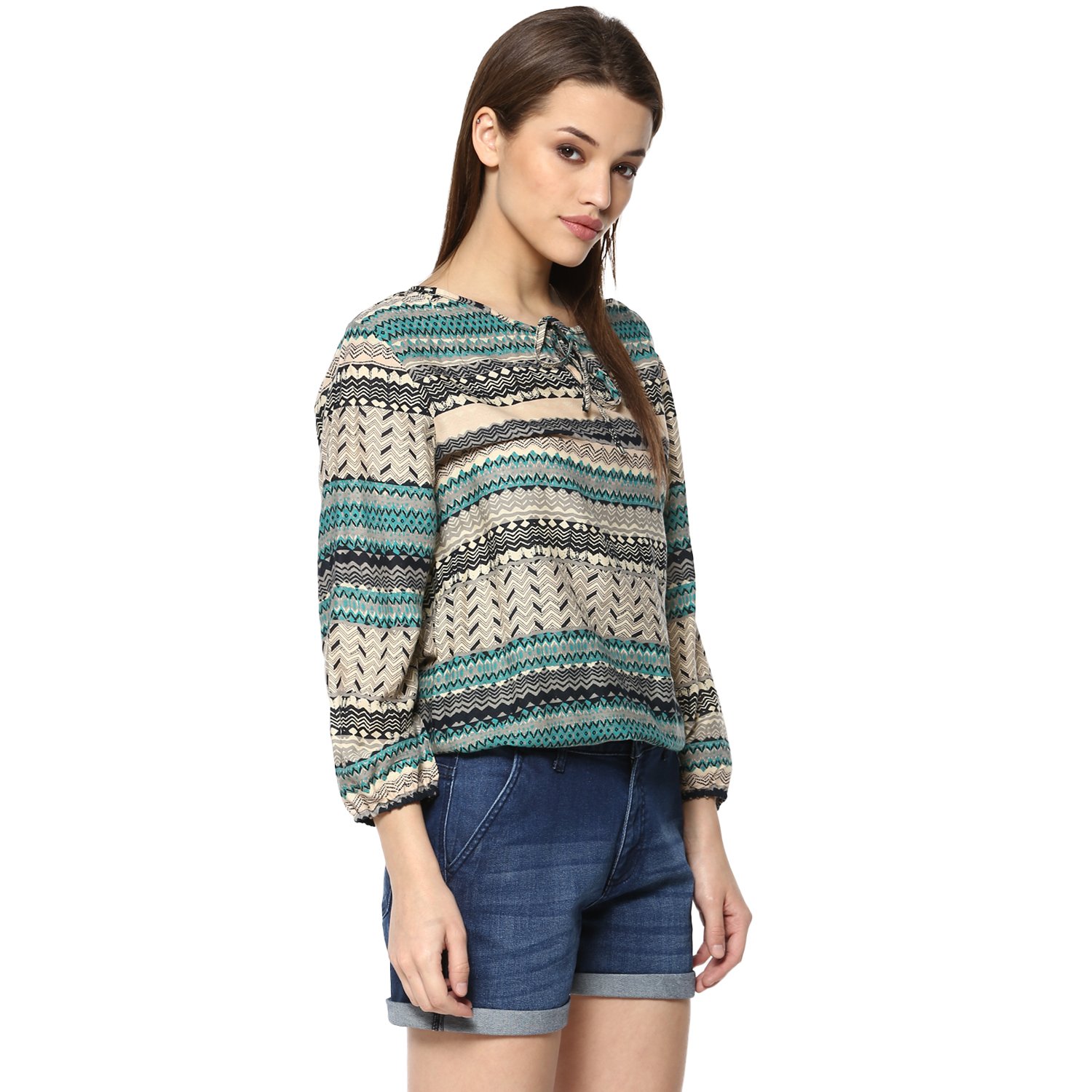 mayra women's rayon top