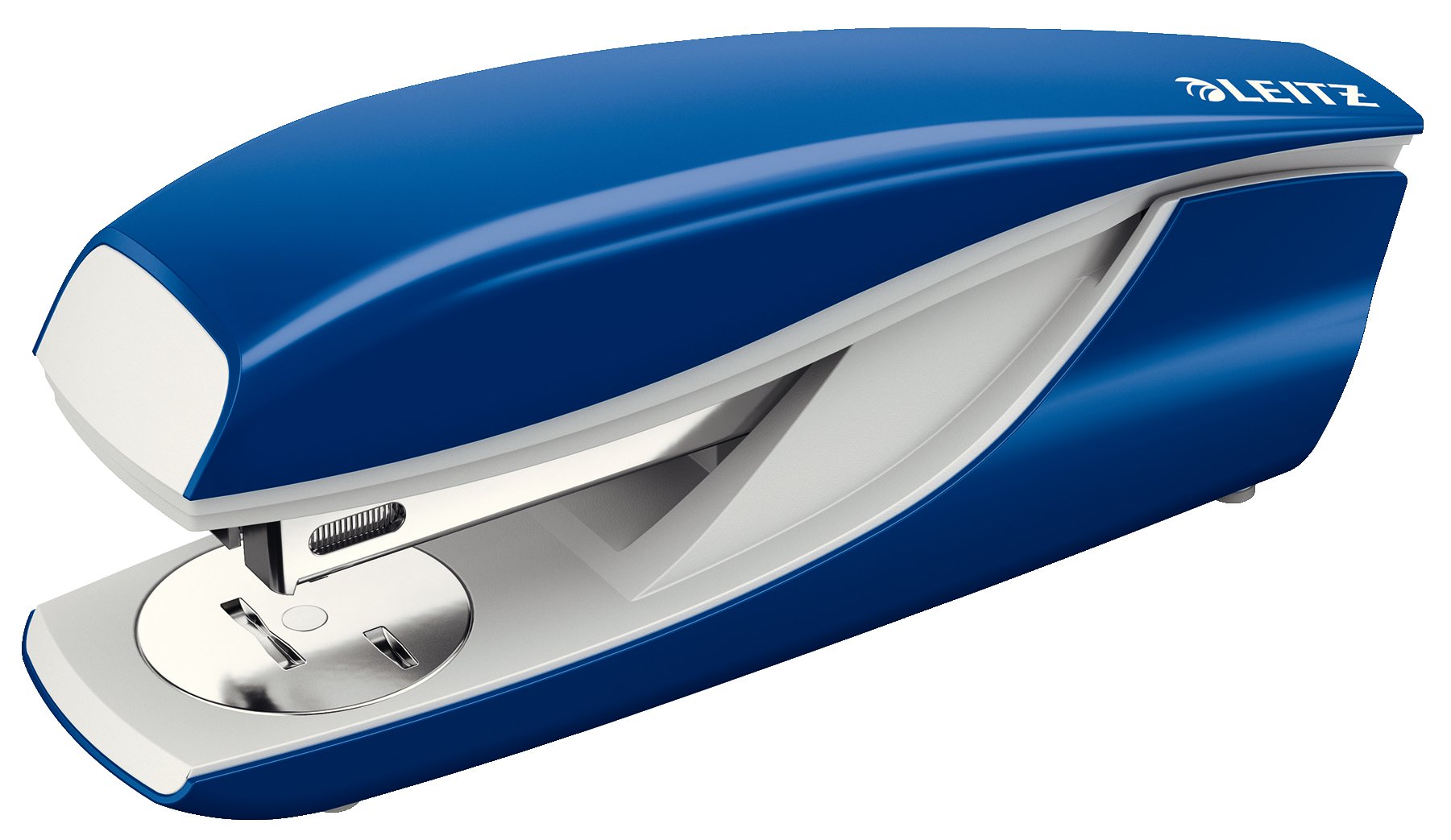 Leitz NeXXt Series Office Stapler Metal 30-Sheet Capacity in Blister Packaging 20 10-Page) blue
