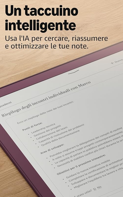 Kindle Scribe Colorsoft 32 GB (ultimo modello) — Schermo a colori da 11’’, effetto carta, luce frontale — Sottile, leggero, potente — Scrivi nel taccuino, nei documenti e nei libri - Grafite
