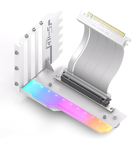 Amazon.com: LIAN LI A3-mATX Vertical GPU Kit, White, Steel