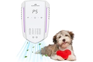 Morrerfresh Désodorisant pour litière pour chat à 99 % - Éliminateur d'odeurs d'animaux domestiques - Purificateur d'air pour