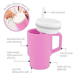 Infantino My 1st Tumbler, Silicone Sippy Cup with
