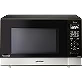 Panasonic NNST676SC Genius Mid-Size Inverter Microwave Oven, 14 Auto Cook Menus, Child Lock, Stainless Steel