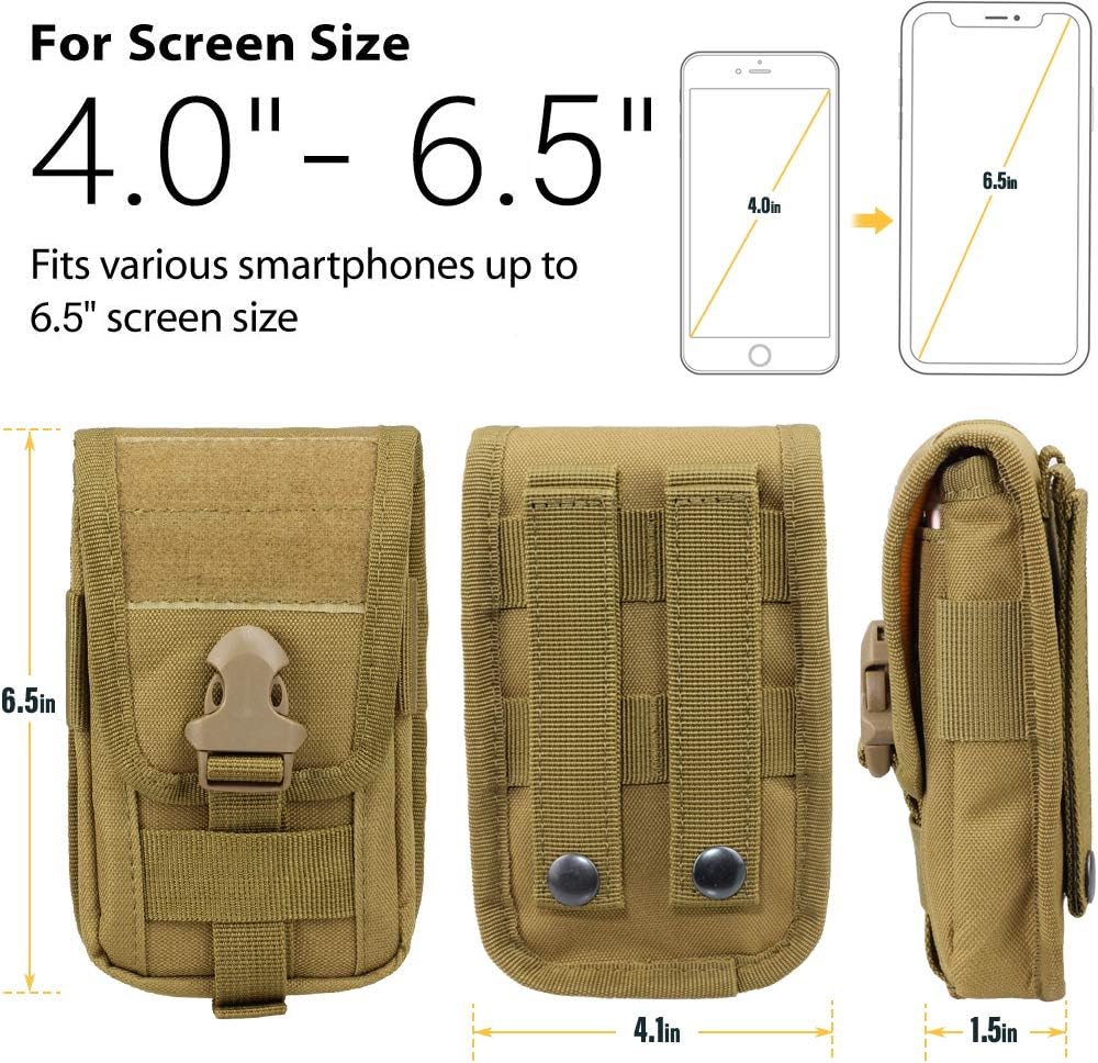 WYNEX Tactical Phone Pouch Molle - Image 4