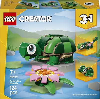 Creator 3-en-1 La Tortue et la Fleur de nénuphar 31377