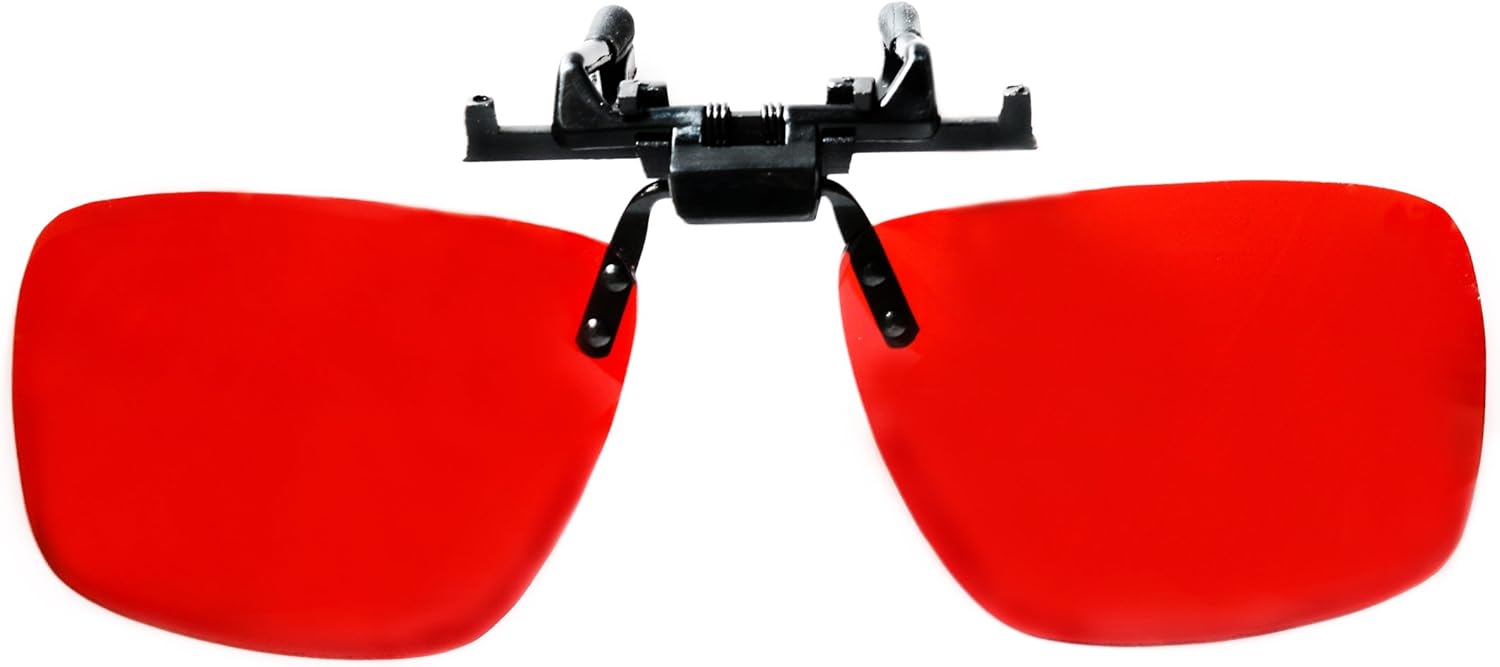 Sew Red ClipOn Glasses Color Value Finder/Gray Scale Contrast