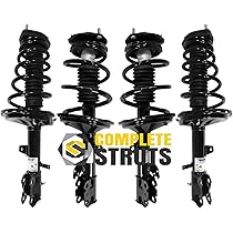 Rear Complete Strut & Coil Spring Kit For 2001-2003 Toyota Highlander FWD - Pair Of Assemblies (Unity Auto)