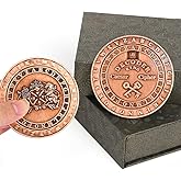 VIGIamy Fidget Toys Adults Brain Teaser Puzzles Fidget Spinners Metal Anxiety Stress Relief Toy Mind Puzzles Escape Room Game ADHD Autism Fidget Sensory Toys Office Desk Toy (Copper)