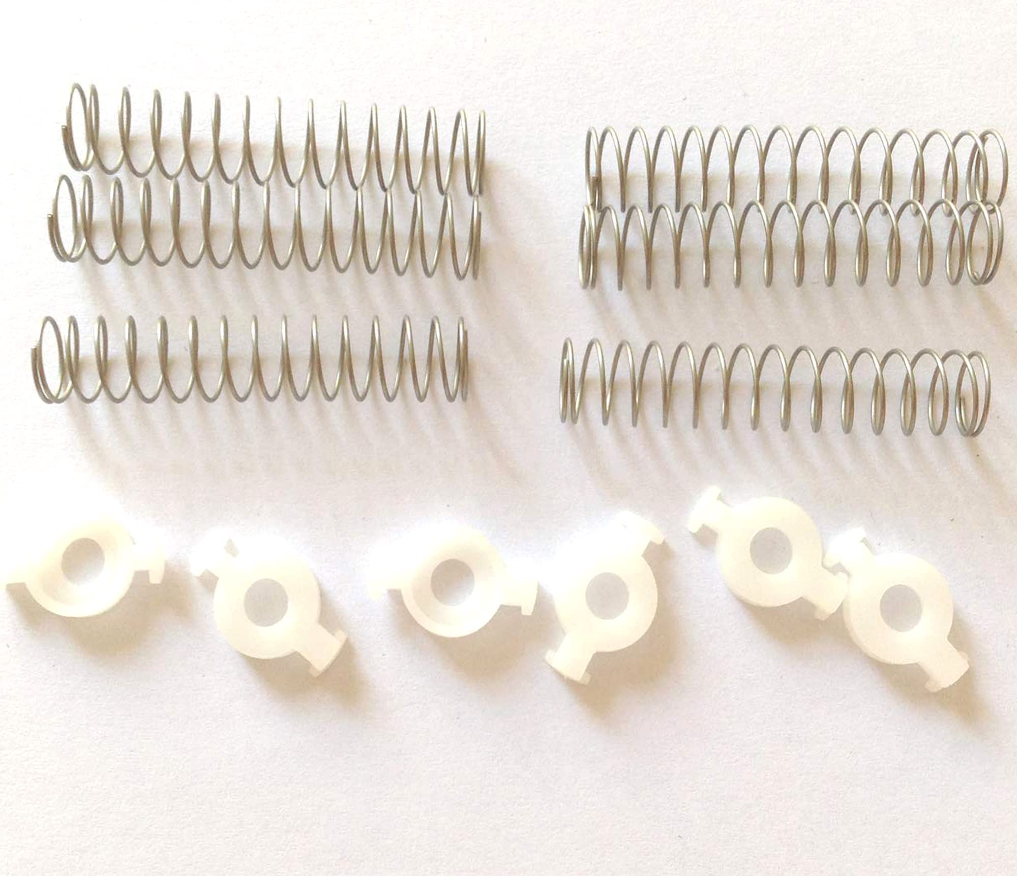 6x Trumpet Piston Springs Rings And 6x Trumpet Key Keying Spring Support Trumpet Installs Maintains Accessories Musical Instrument Maintenance Adjustment Repair Fix Parts