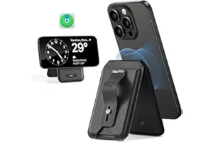 ESR for MagSafe Wallet with Full Find My Functionality, Magnetic Geo iPhone Wallet Tracker with Adjustable Stand, Up to 3,000