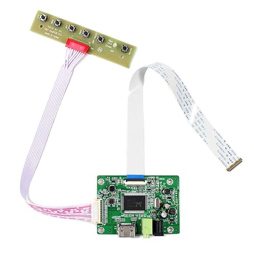 LCD Controller Board for 11.6" 13.3" 14" 15.6" 1366x768 30 Pin eDP LCD ...