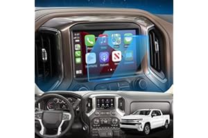 LFOTPP 2PCS 2014-2020 2021 Silverado 1500 2500HD 3500HD LTZ MyLink 8 Inch 2016-2021 GMC Sierra 8 inch screen protector Car Navigation Screen Protector Glass Infotainment Center Touch Display