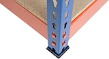 The Workplace Depot 1800H Garage Shelving Unit 1800W 600D 4-Tier Steel 400kg view 6