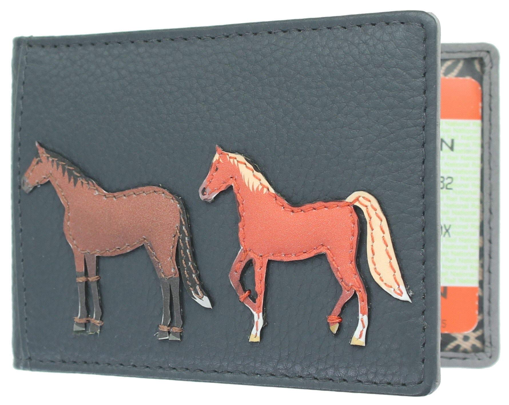 Mala Leather Best Friends Collection Leather Travel Pass Holder 648_65 Grey