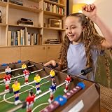 Power Play Table Top Football Game 20 Inch Wood Indoor Outdoor Kid Adult view 2