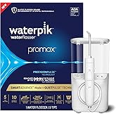 Waterpik Promax Countertop Water Flosser, SmartAdvance, 10 Settings, 5 Tips | Small and Quiet for Home Daily Gum Health, Dental Braces, Implants, Teeth Cleaning, Multiple Users, ADA Accepted, WF-23